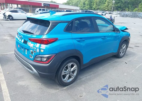 2022 Hyundai Kona Sel from USA, damaged, VIN KM8K62ABXNU856551